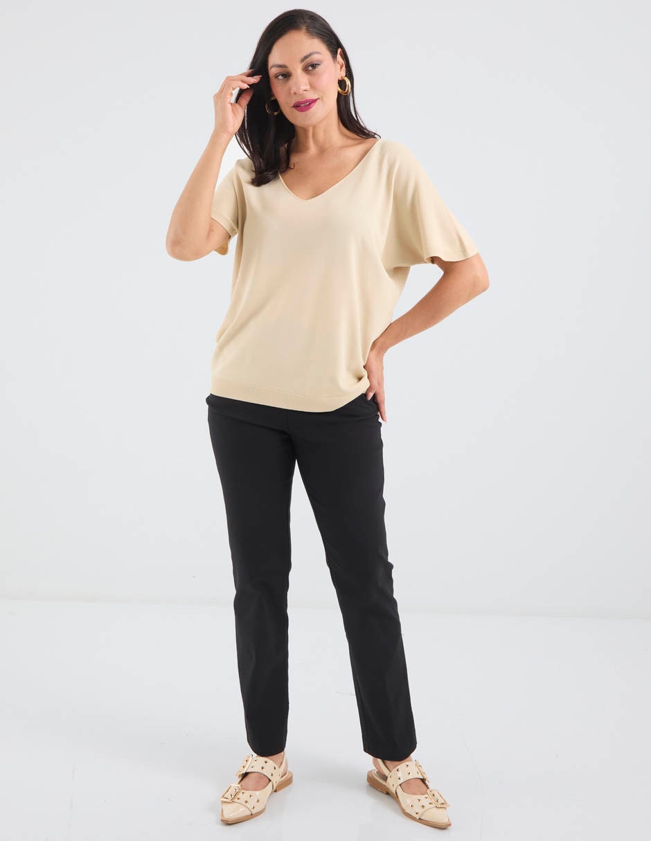 Pantalón de vestir slim para mujer 2