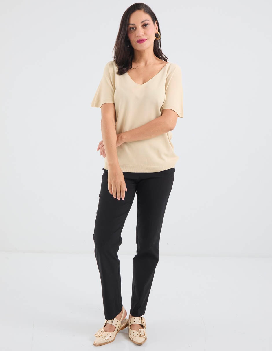 Pantalón de vestir slim para mujer 3