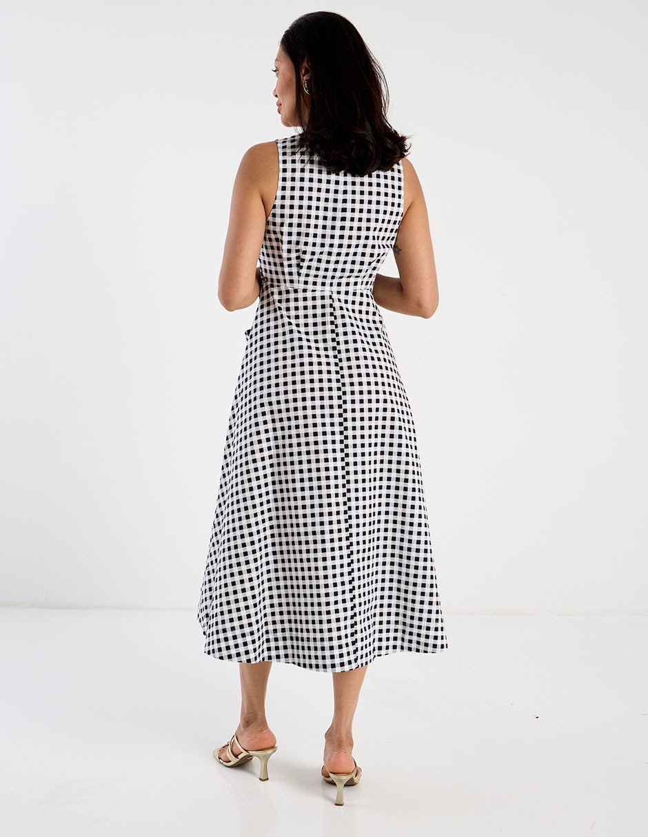 Vestido midi casual para mujer