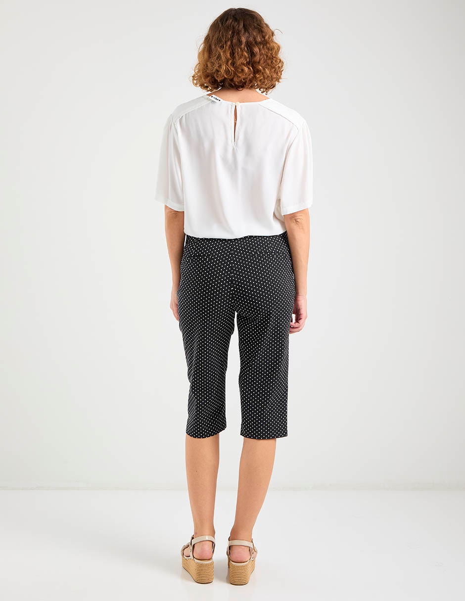 Pantalón capri skinny para mujer 6