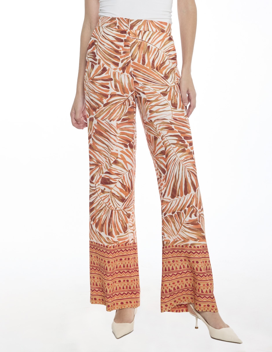Pantalón de vestir amplio para mujer Pantalón de vestir amplio para mujer