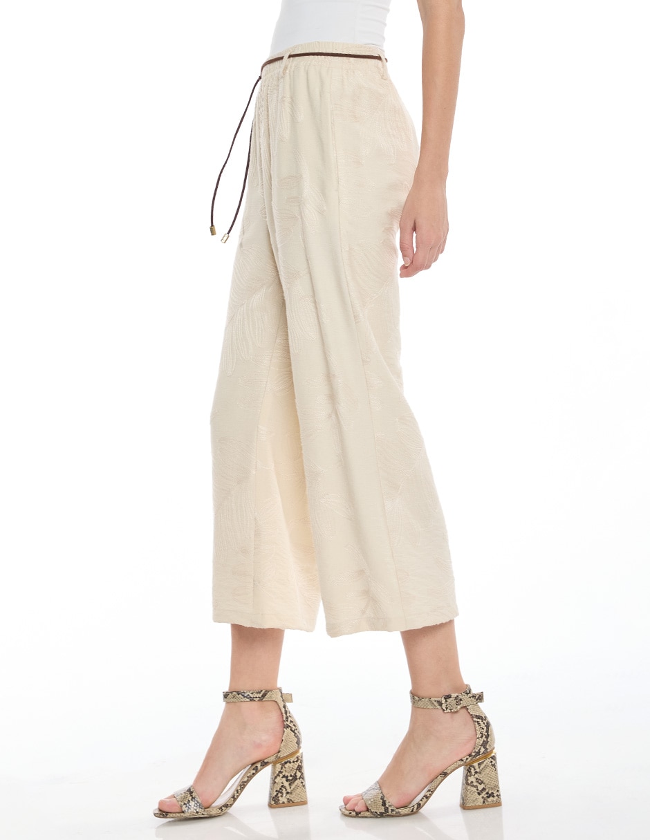 Pantalón capri regular para mujer 4