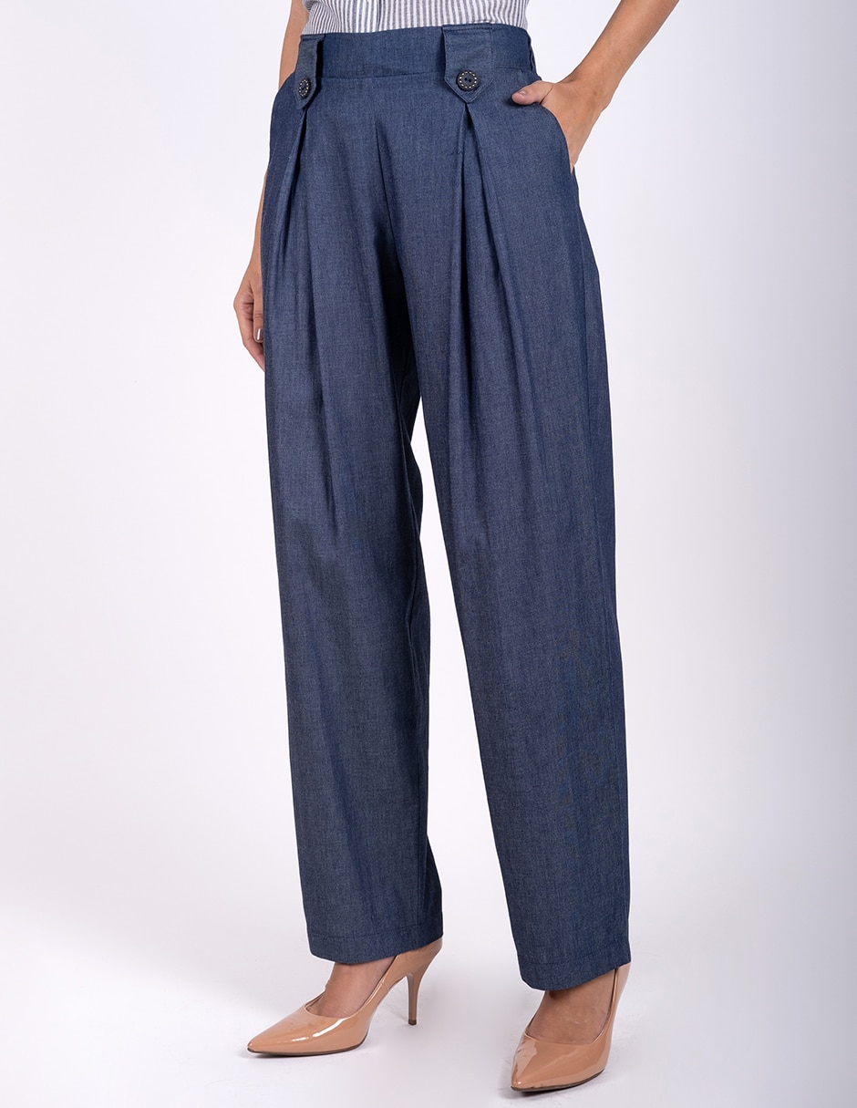 Pantalón amplio para mujer