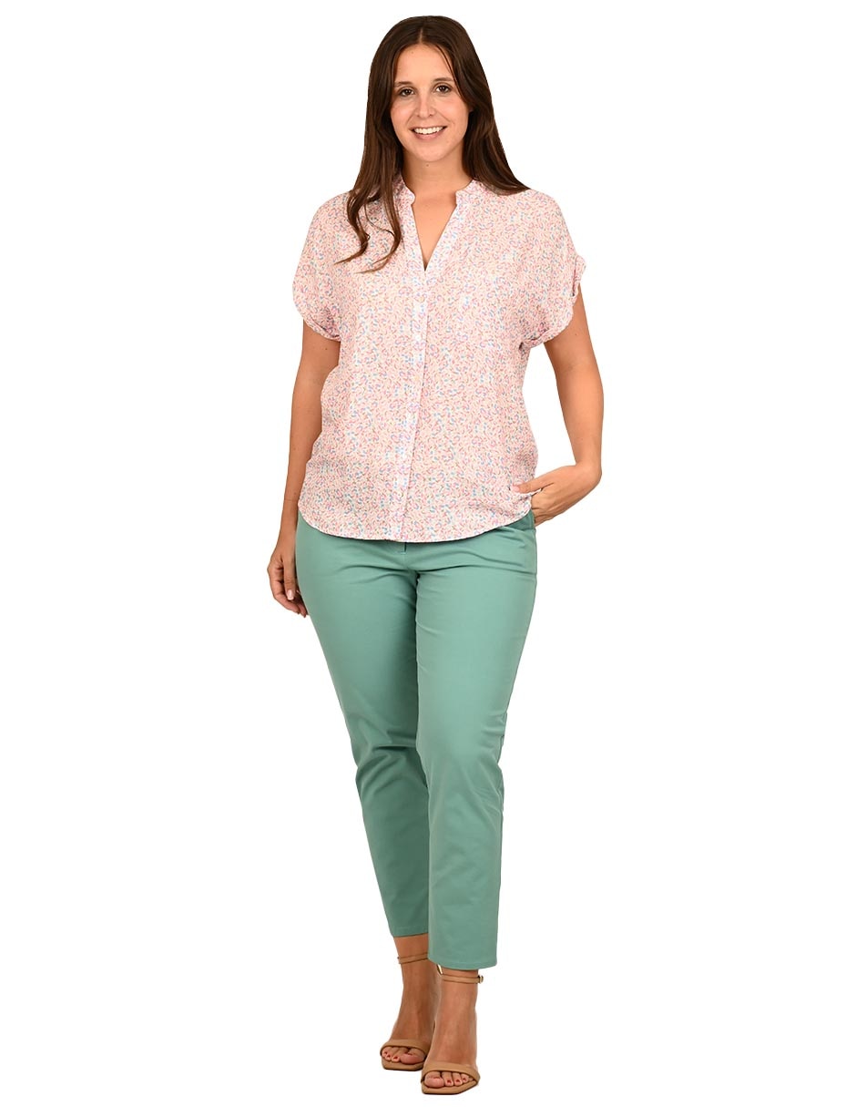 Blusa Ferrioni manga corta para mujer
