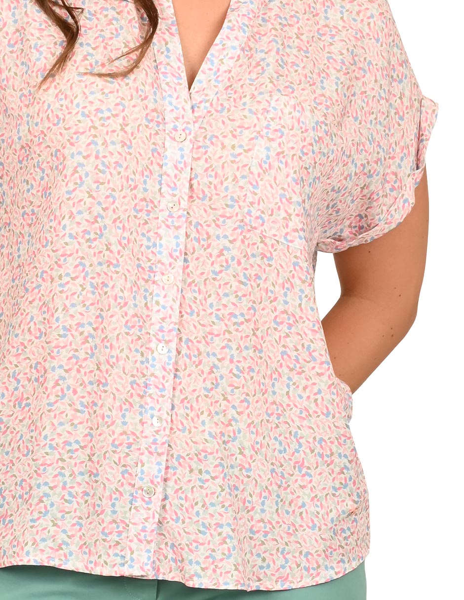 Blusa Ferrioni manga corta para mujer