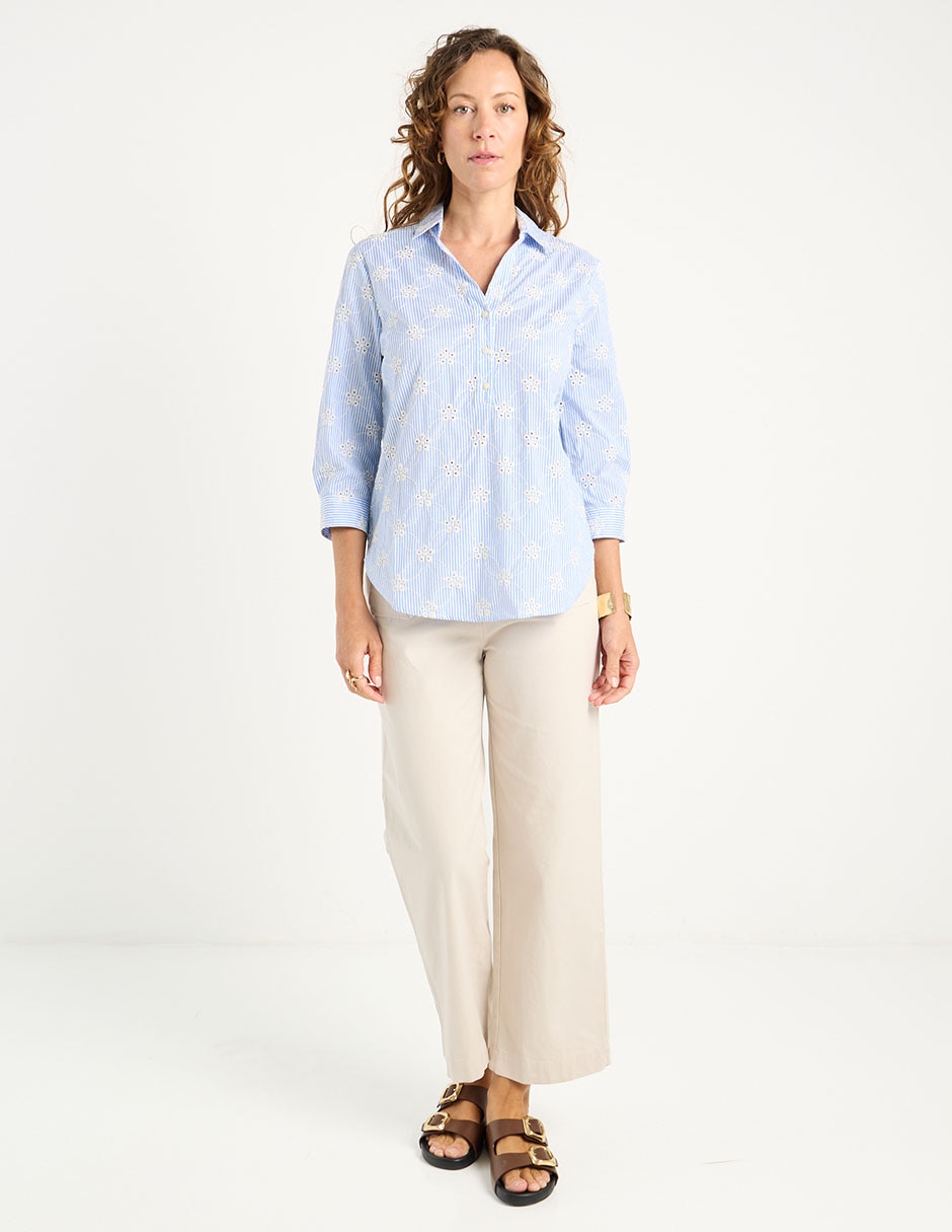 Pantalón Ferrioni straight para mujer