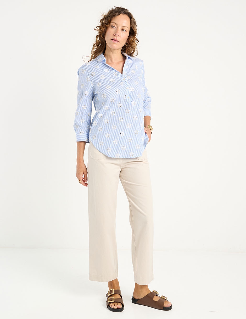 Pantalón Ferrioni straight para mujer