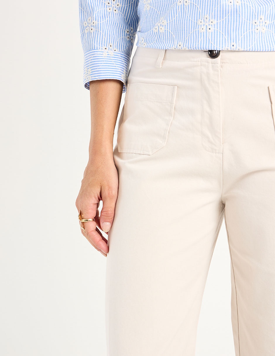 Pantalón Ferrioni straight para mujer
