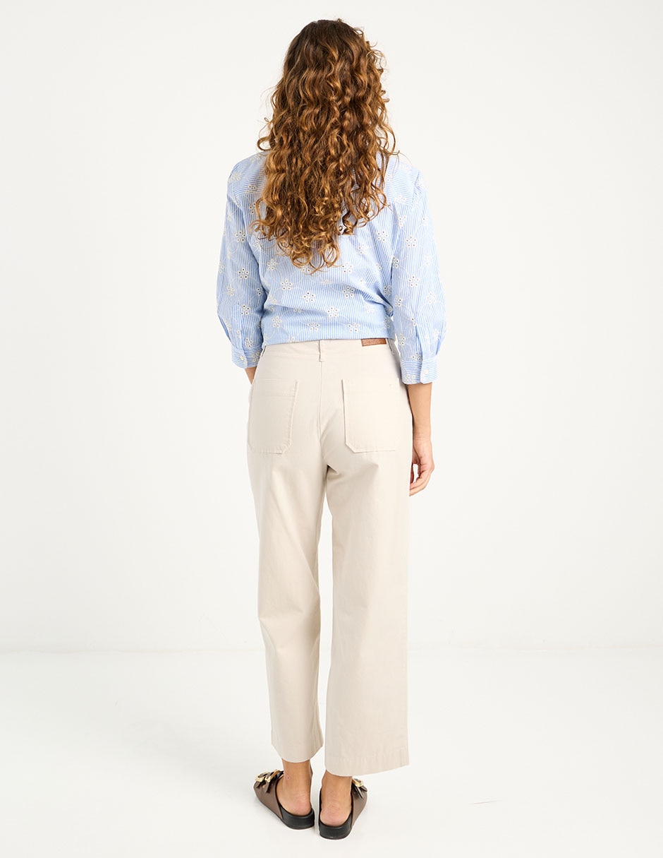 Pantalón Ferrioni straight para mujer