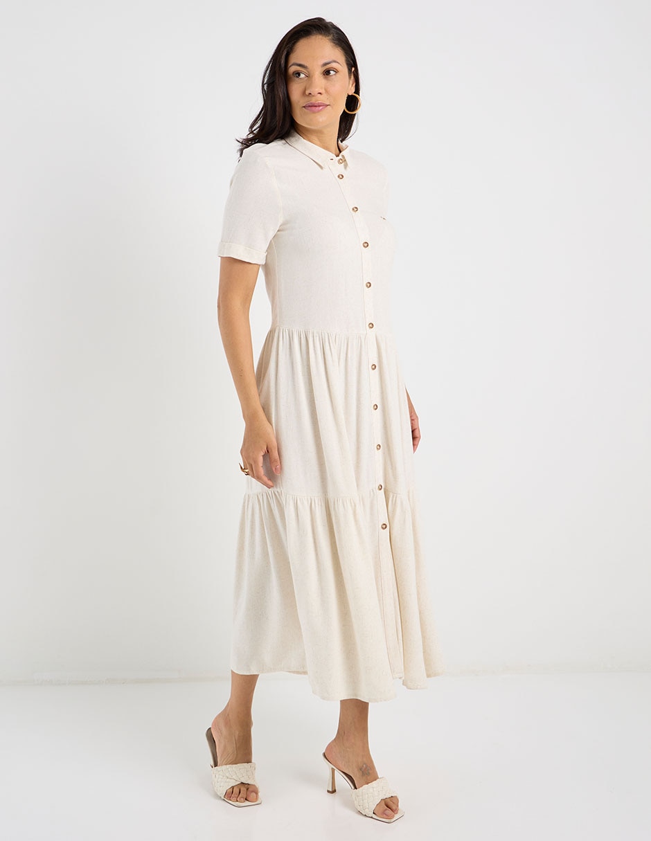 Vestido crop casual para mujer
