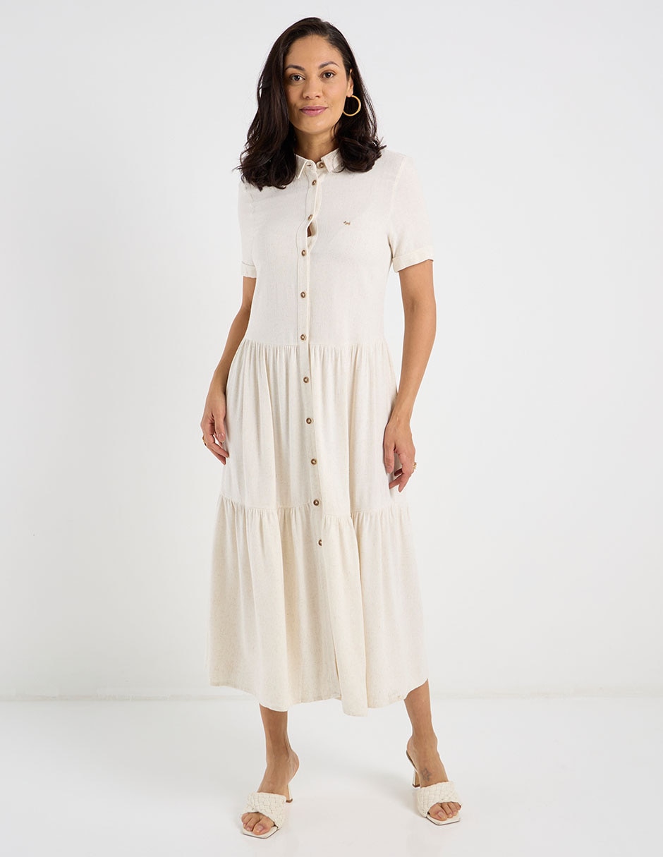 Vestido crop casual Ferrioni para mujer