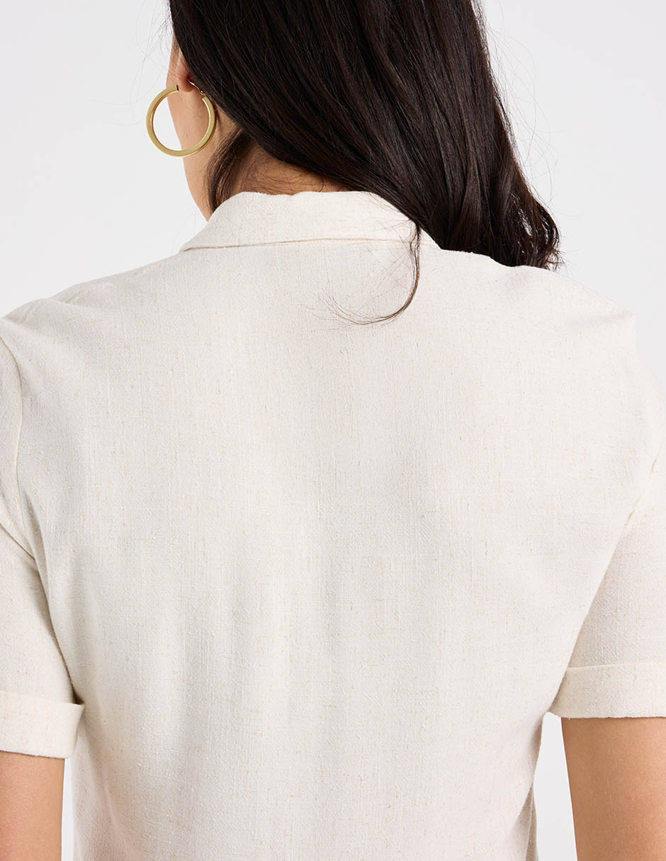 Vestido crop casual Ferrioni para mujer