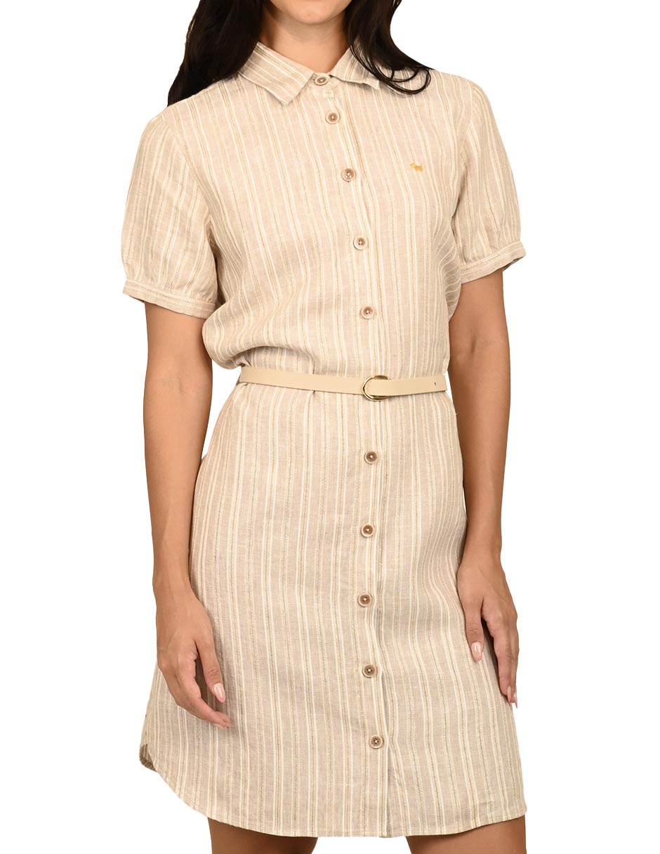 Vestido corto casual para mujer