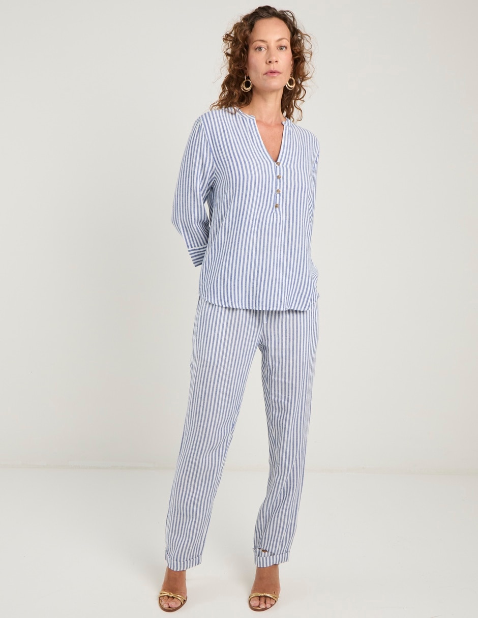 Pantalón straight para mujer 4