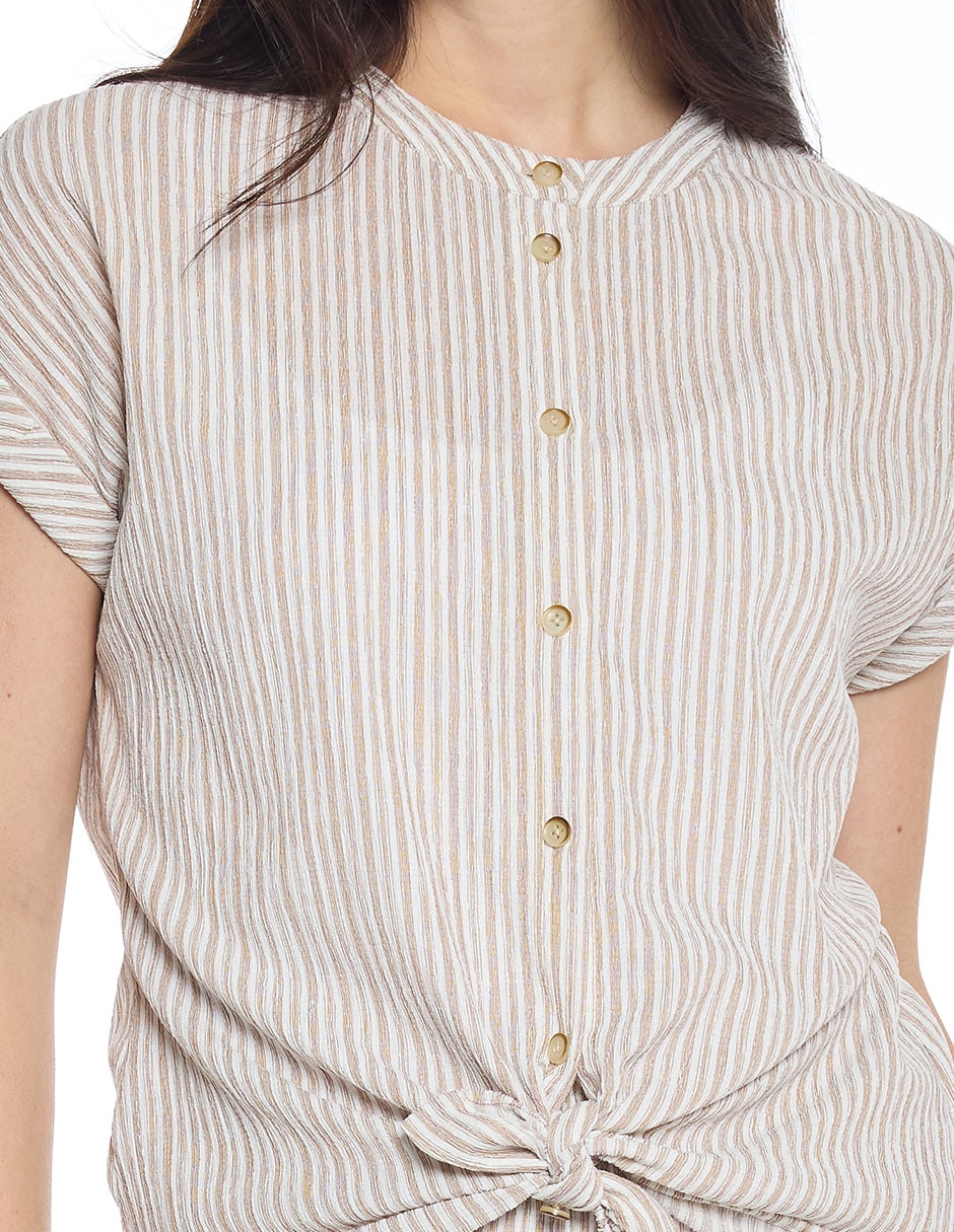 Blusa manga corta para mujer 9