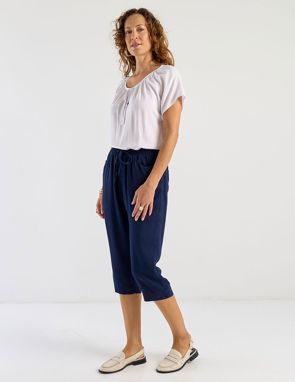 Pantalón capri regular para mujer 8