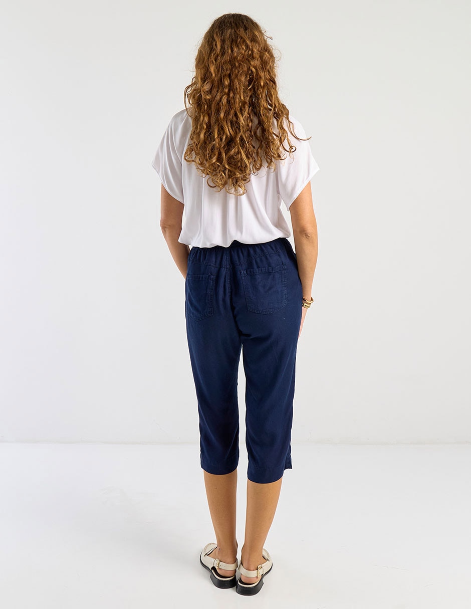 Pantalón capri regular para mujer 11