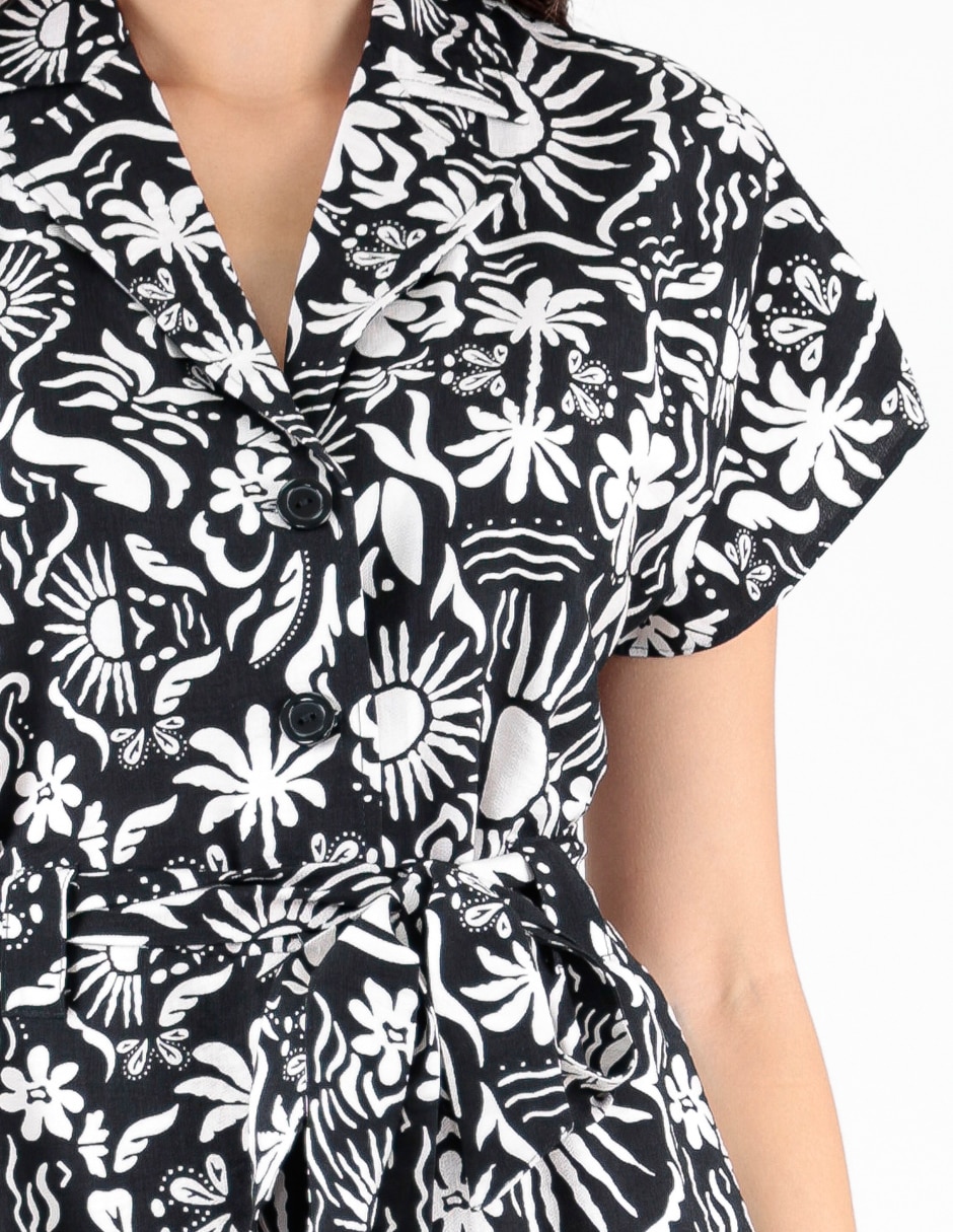 Vestido a la rodilla casual para mujer 7