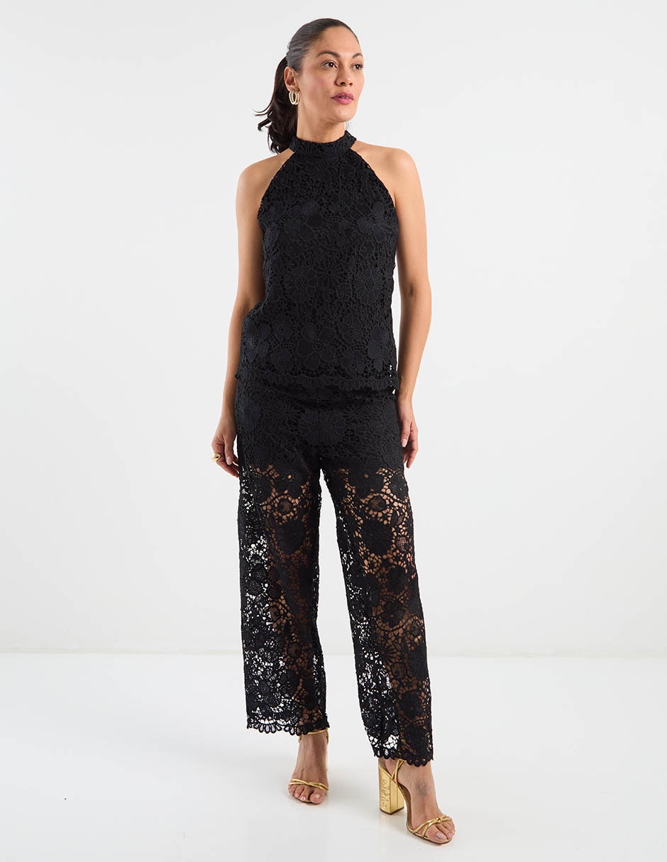 Pantalón relaxed straight para mujer 7