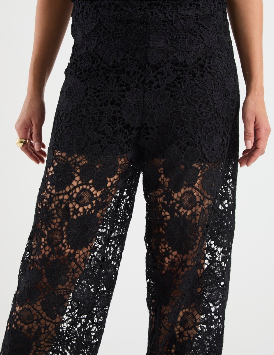 Pantalón relaxed straight para mujer 8