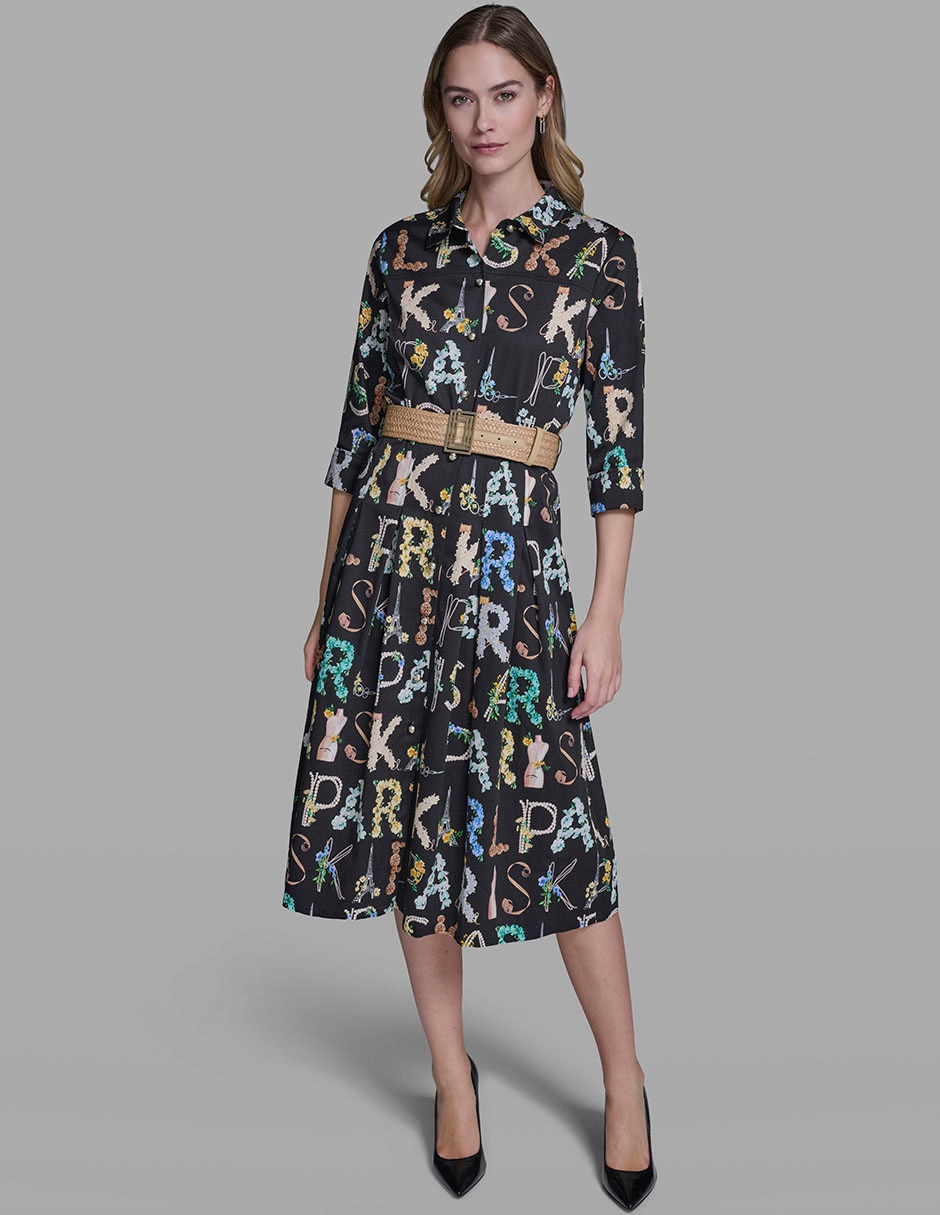 Vestido midi casual para mujer 1