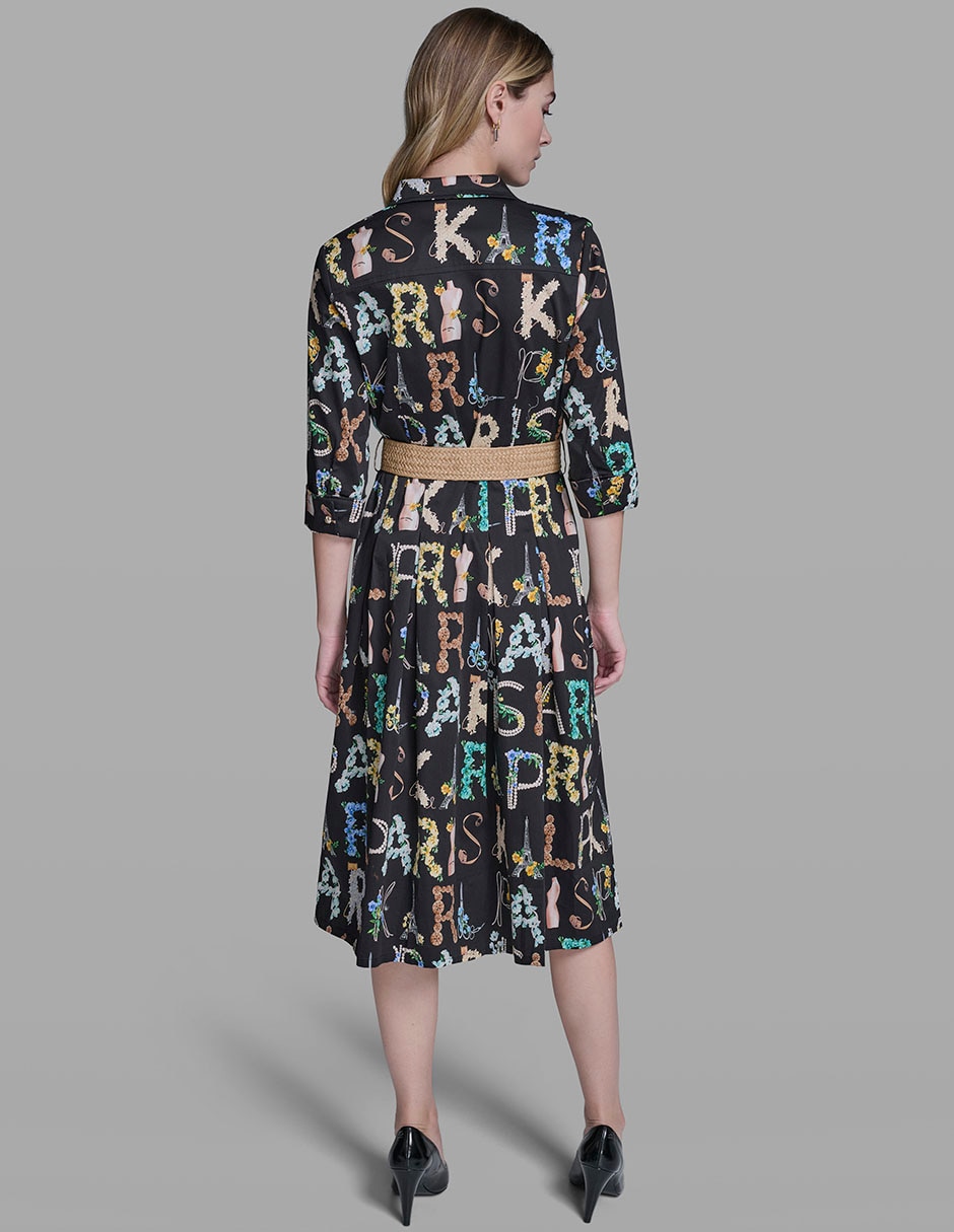 Vestido midi casual para mujer 8