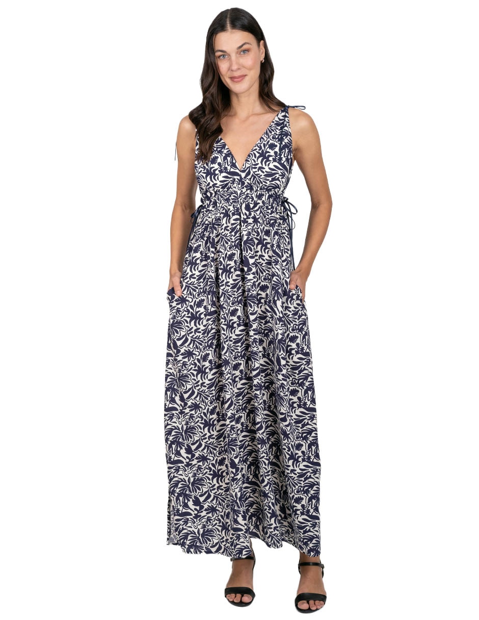 Vestido largo casual para mujer 1