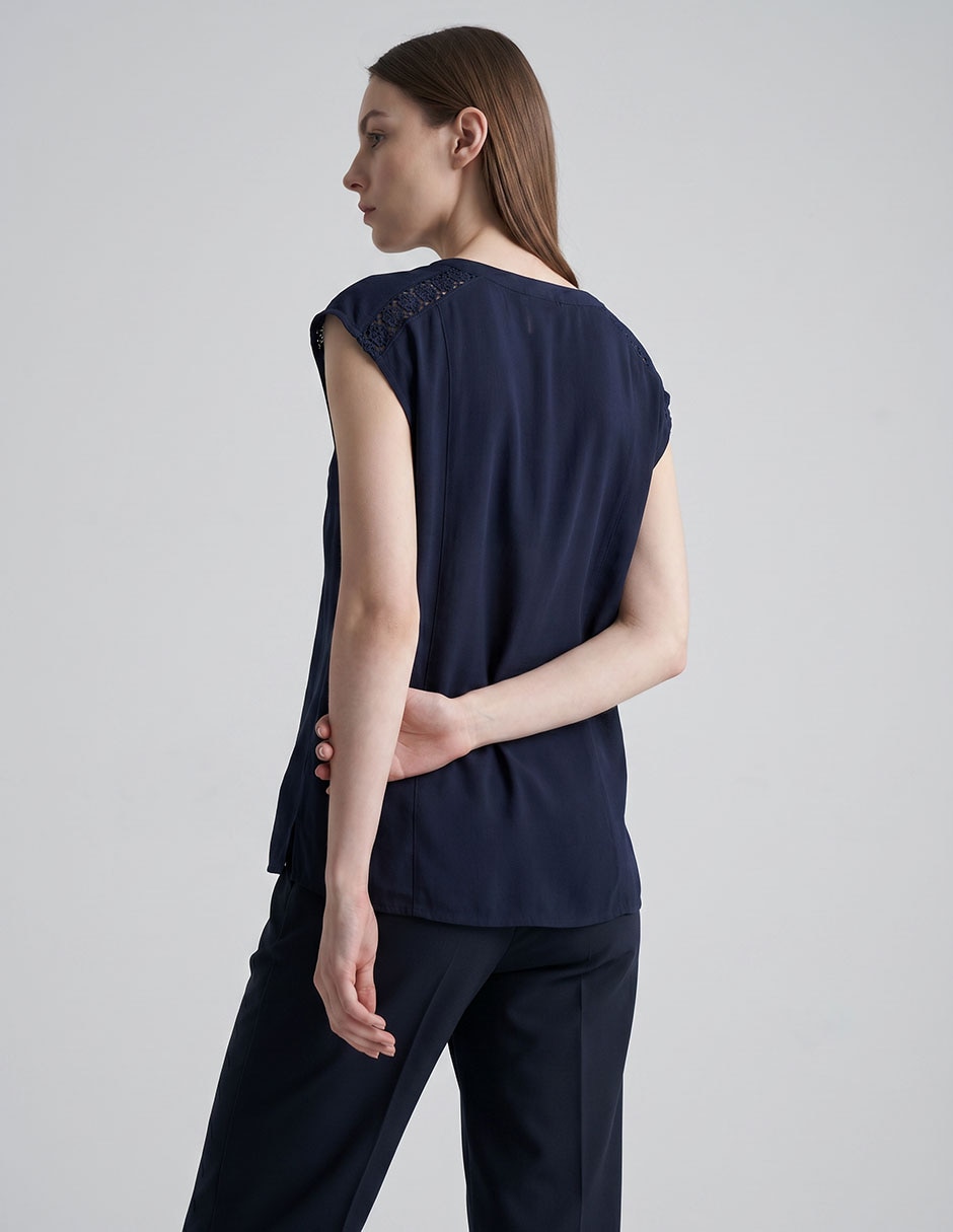 Blusa manga corta para mujer 2