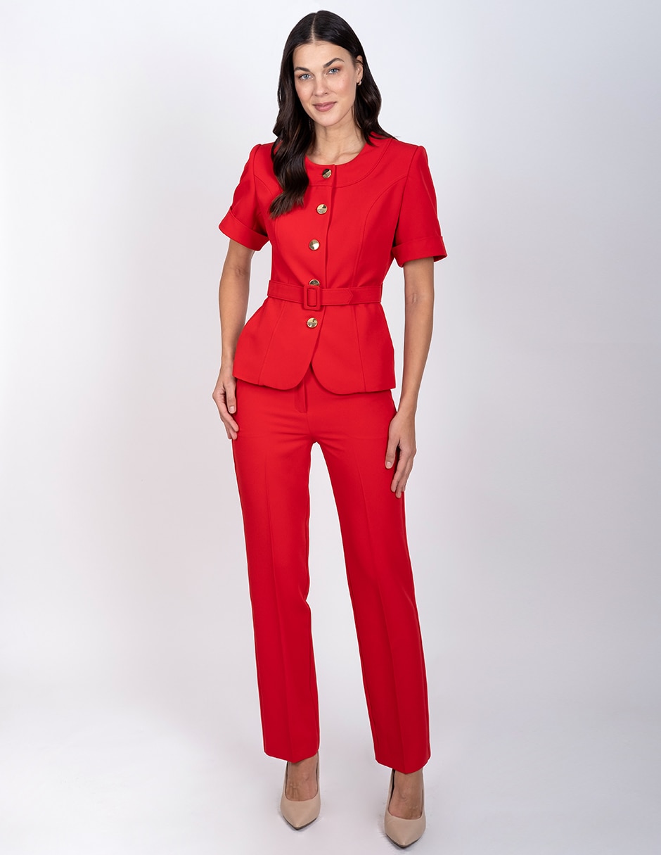 Saco sastreado casual para mujer 4