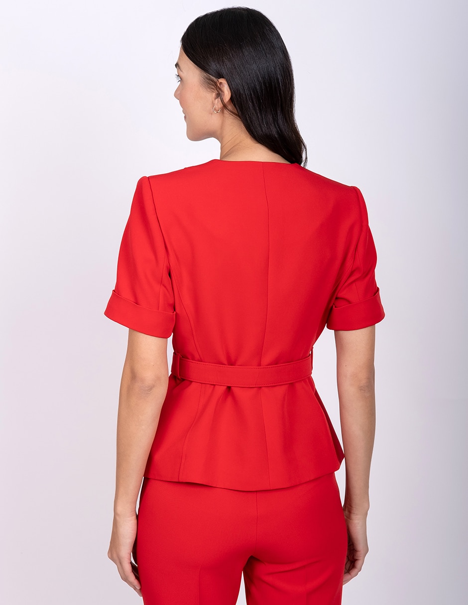 Saco sastreado casual para mujer 2