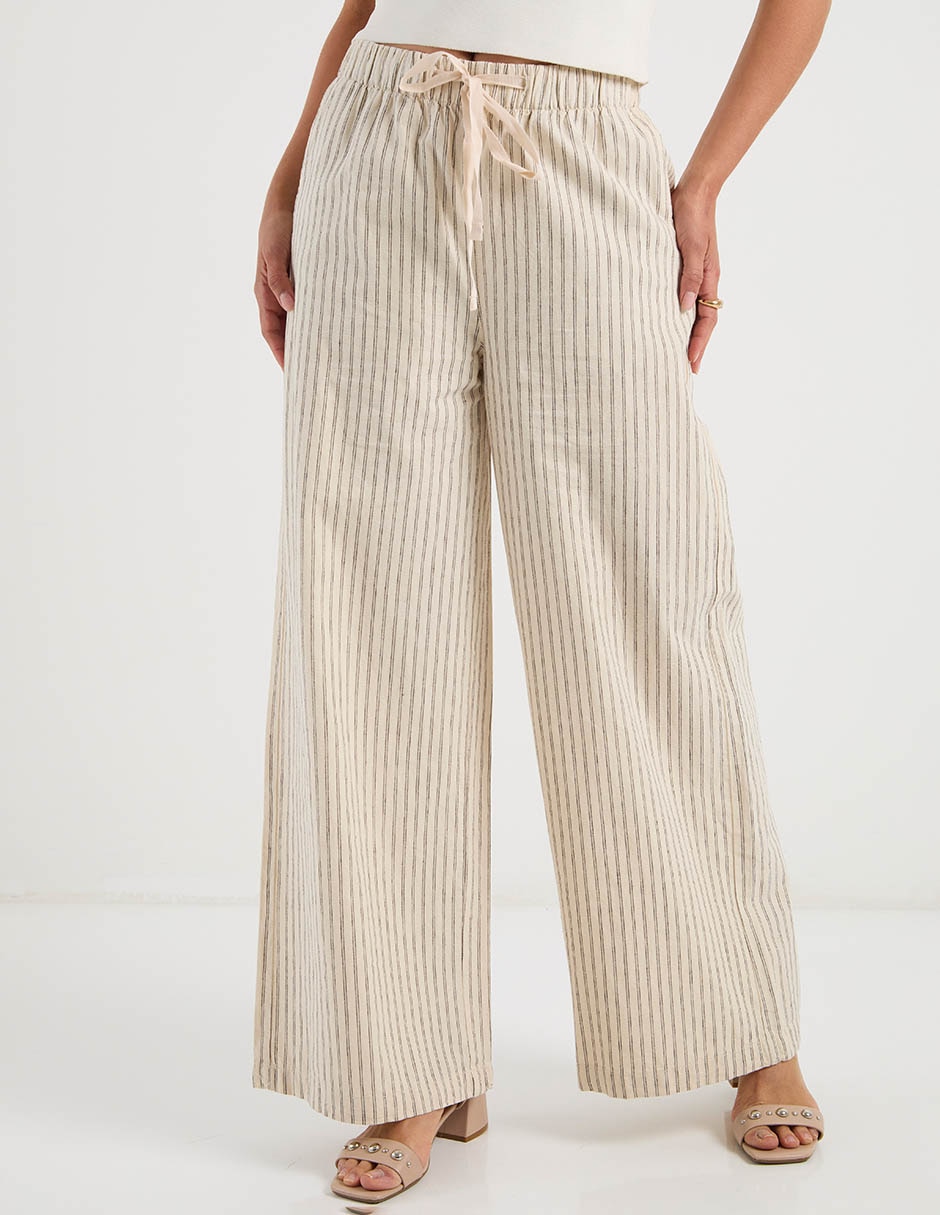 Pantalón relaxed flare para mujer 1