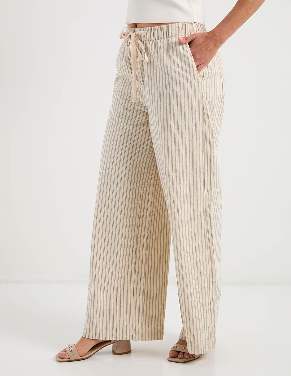 Pantalón relaxed flare para mujer 10