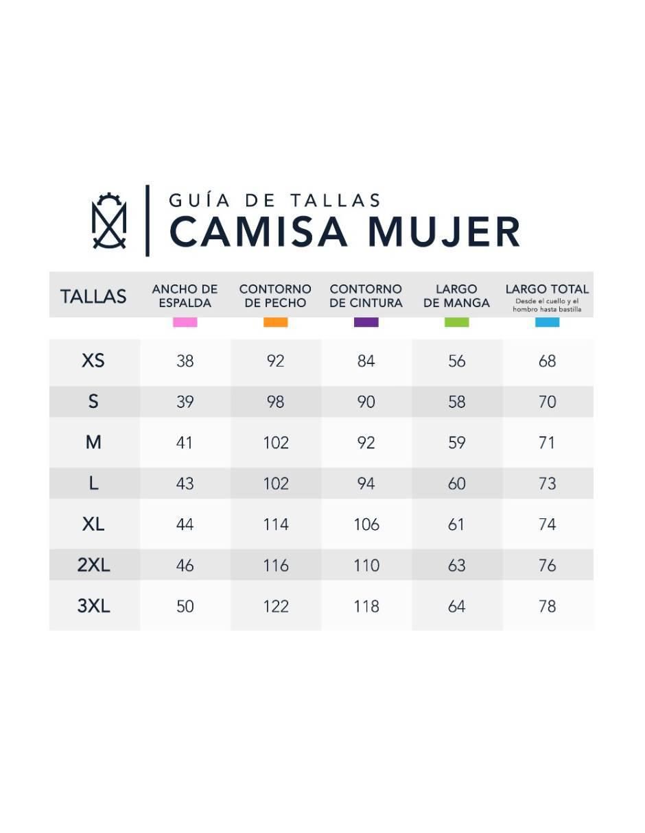 Blusa camisera Muletta manga larga para mujer