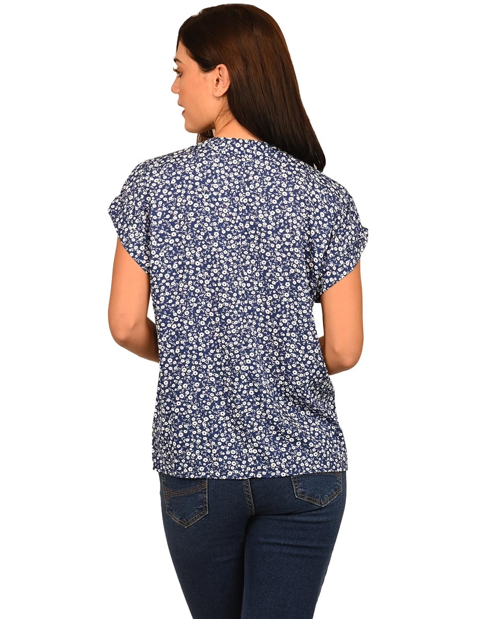 Blusa manga corta para mujer 3