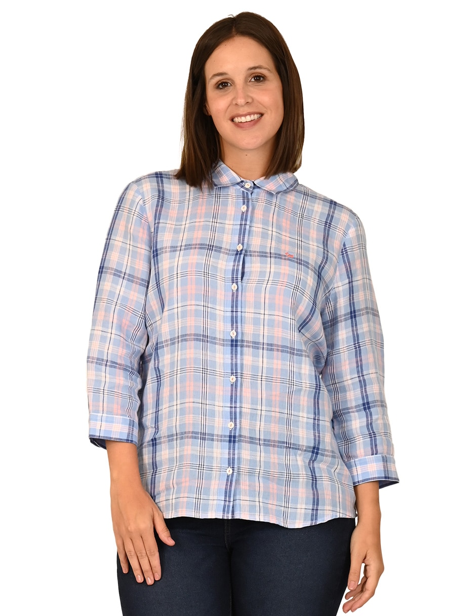 Blusa manga 3/4 para mujer Blusa manga 3/4 para mujer