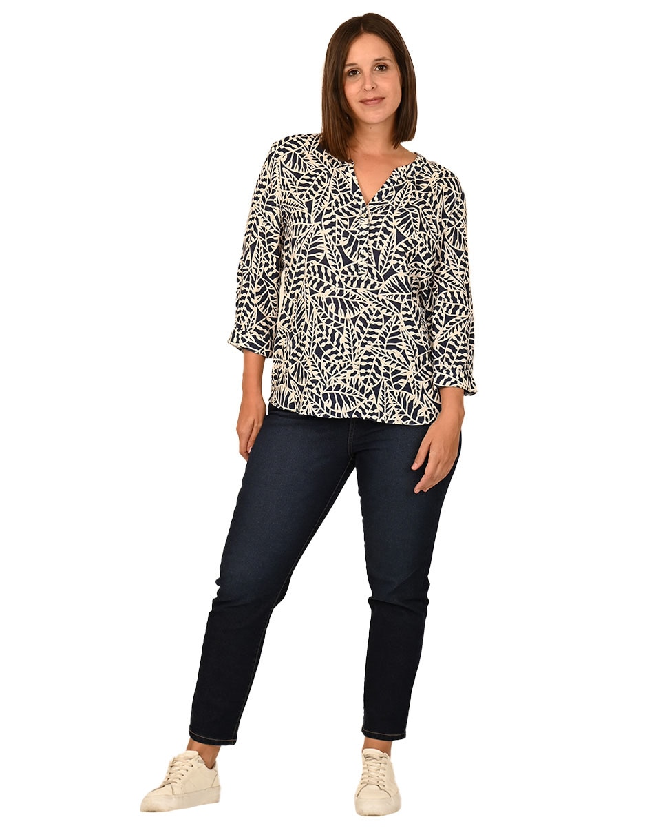 Blusa manga 3/4 para mujer 3
