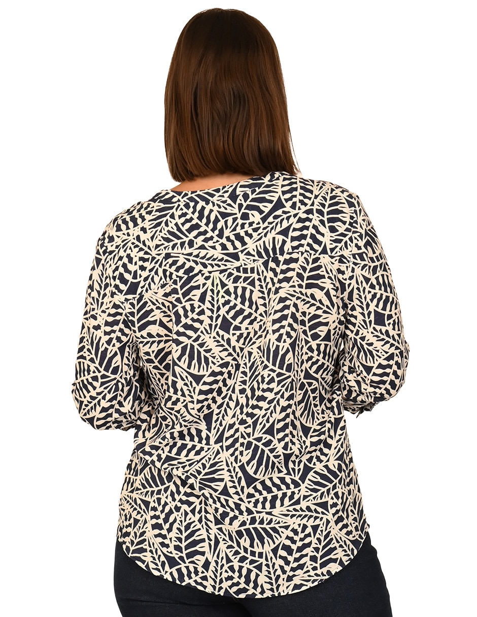 Blusa manga 3/4 para mujer 4