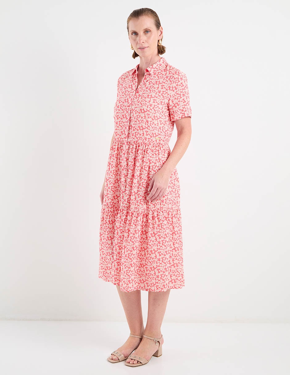 Vestido midi casual para mujer