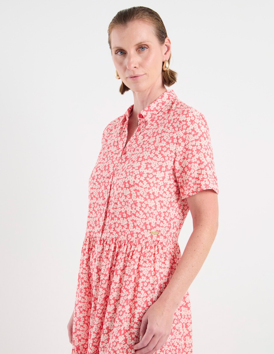 Vestido midi casual para mujer