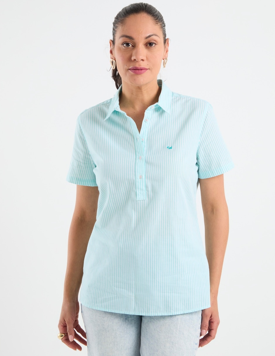 Blusa manga corta para mujer 2