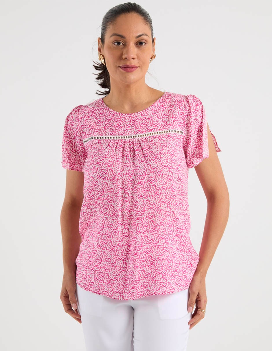 Blusa manga corta para mujer Blusa manga corta para mujer