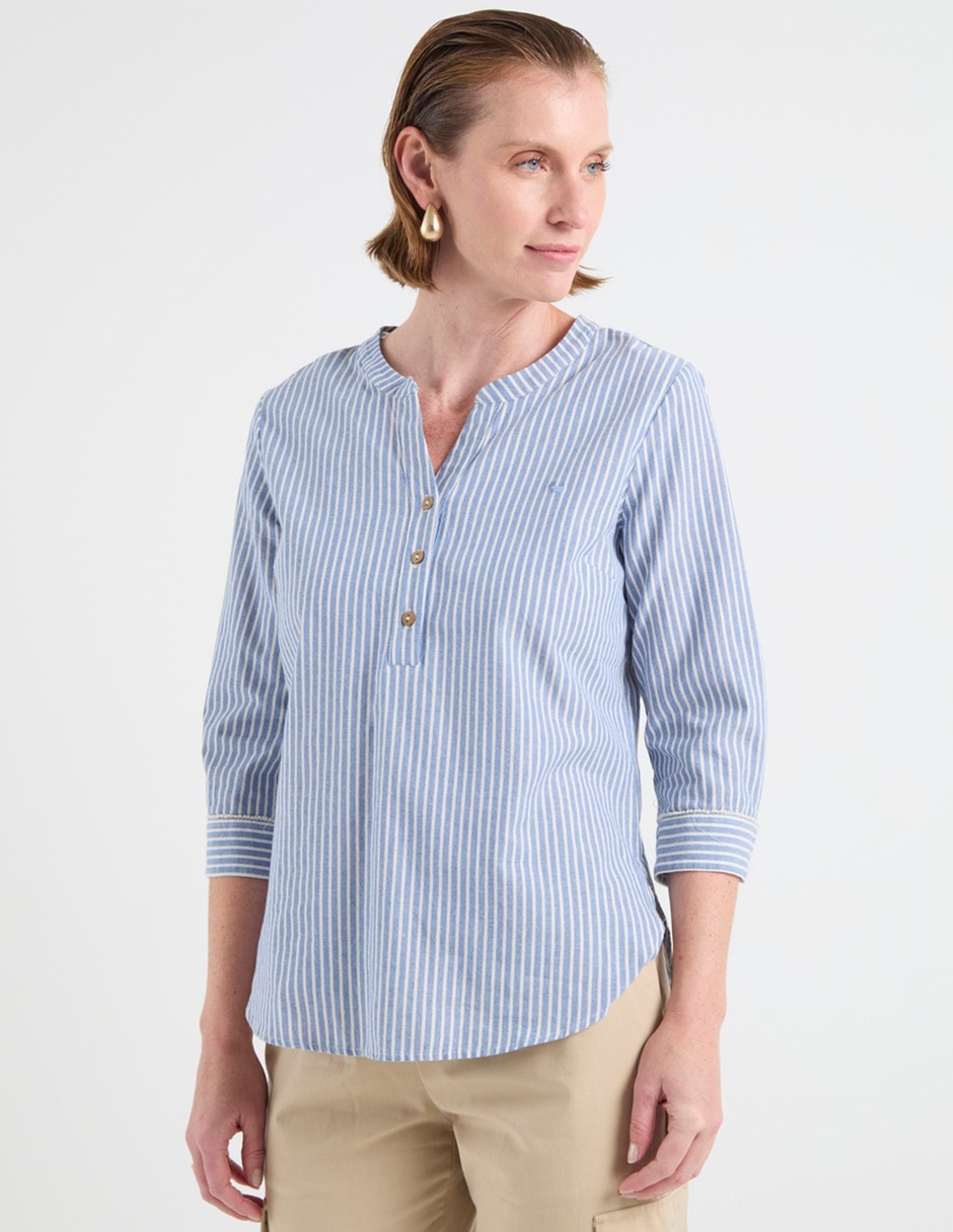 Blusa manga 3/4 para mujer 2