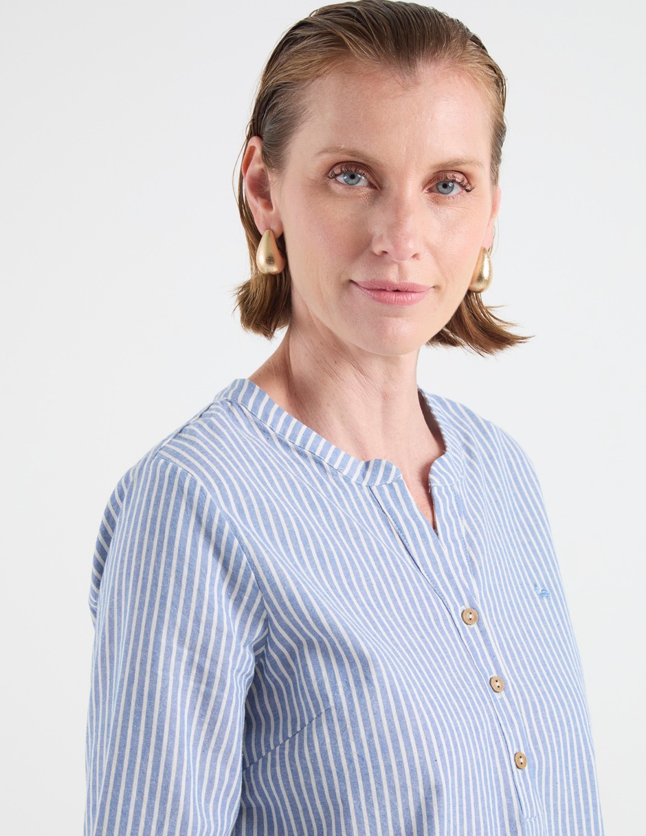 Blusa manga 3/4 para mujer 4