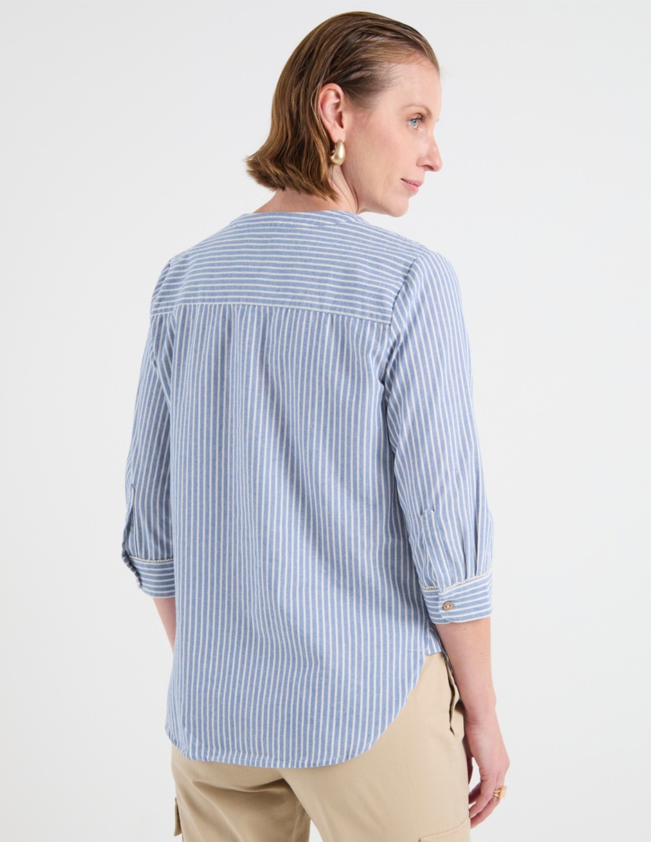 Blusa manga 3/4 para mujer 6