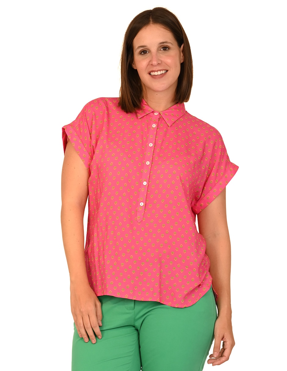 Blusa manga corta para mujer Blusa manga corta para mujer