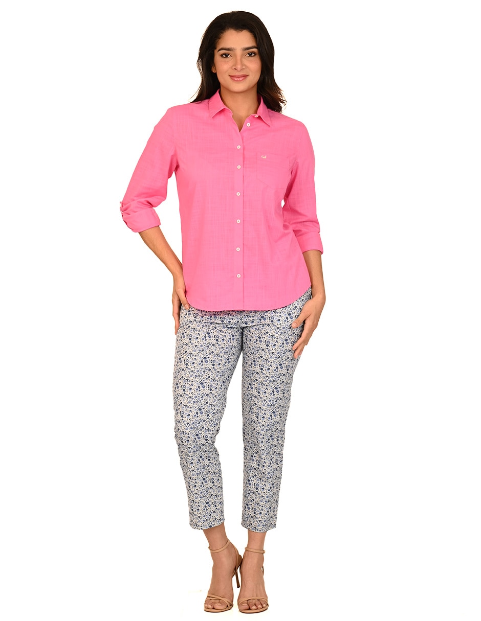 Blusa manga larga para mujer 5
