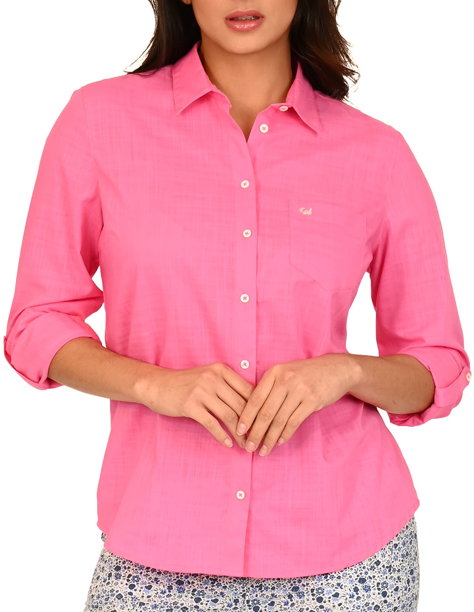 Blusa manga larga para mujer 7