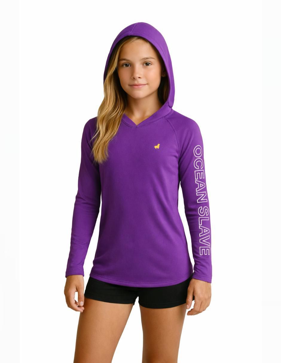 Playera manga larga Sailing Fit Con Protección Uv 50+ cuello redondo mujer 5