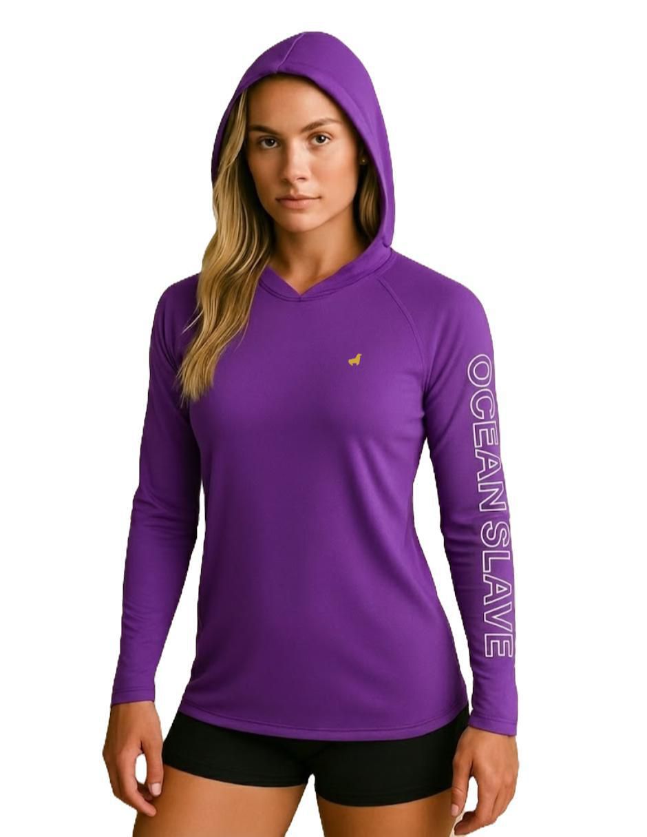 Playera manga larga Sailing Fit Con Protección Uv 50+ cuello redondo mujer 2