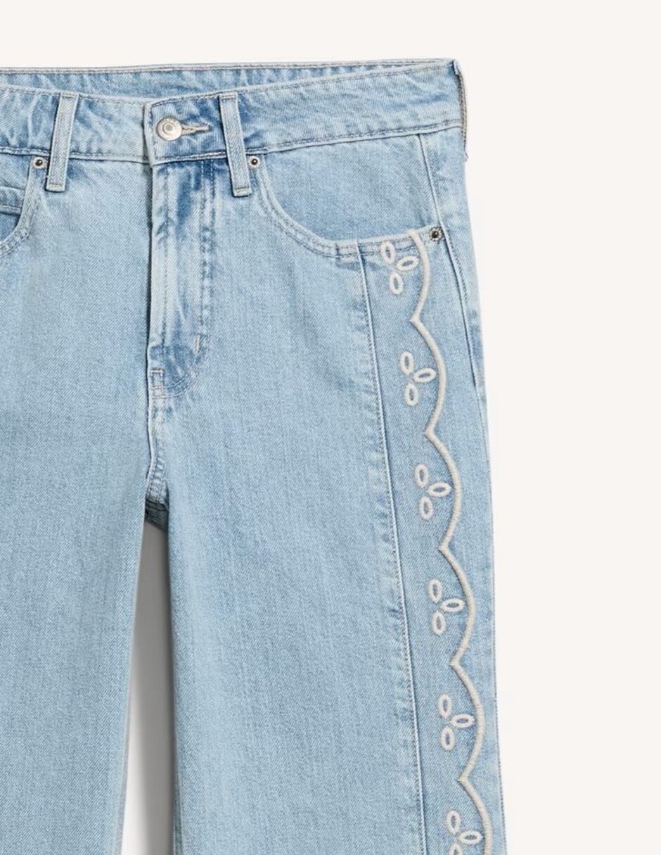 Jeans wide leg para mujer 4